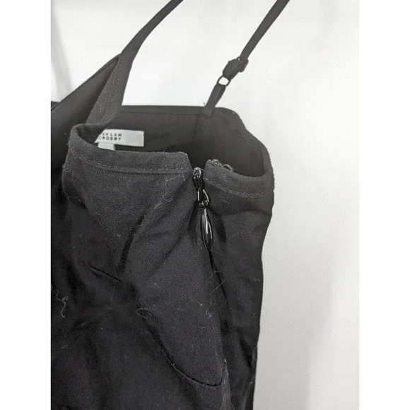 Derek Lam 10 Crosby women 10 Fit n Flare Little Black Dress LBD Cocktail Classic - Picture 4 of 5